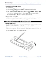 Preview for 13 page of Thermosense HH-521BT Instruction Manual