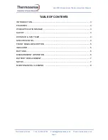 Preview for 2 page of Thermosense HL-800K User Manual