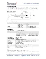 Preview for 4 page of Thermosense HL-800K User Manual