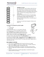 Preview for 6 page of Thermosense HL-800K User Manual