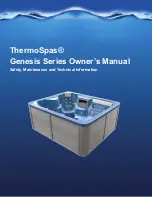 ThermoSpas Atlantis Genesis 200 Owner'S Manual preview