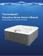 ThermoSpas Executive Series Owner'S Manual preview