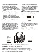 Preview for 8 page of ThermoSphere EH-4610 Instruction Manual