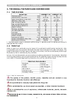 Preview for 4 page of THERMOSTAHL COMPACT 25 Installation And User Manual