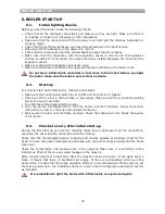 Preview for 23 page of THERMOSTAHL ENP 100 Installation And Service Manual