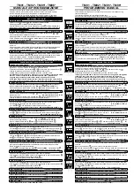 Thermosystems TM91 Programming Manual предпросмотр