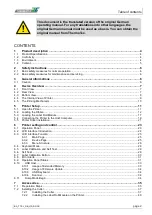 Предварительный просмотр 2 страницы ThermoTex TT5-L Operating Manual