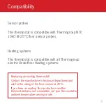 Preview for 3 page of thermotouch 7.6iG Installation & User Manual