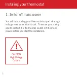 Preview for 6 page of thermotouch 7.6iG Installation & User Manual