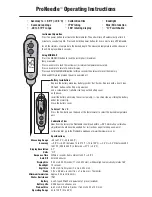 Preview for 1 page of ThermoWorks ProNeedle Operating Instructions