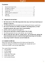 Preview for 6 page of Thermrup HB619U Instruction Manual