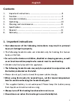 Preview for 8 page of Thermrup HI616-AKK Instruction Manual