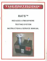 THERMTRONIX RATS 401 Instructions/Service Manual preview