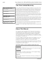 Preview for 2 page of Thern 5PA10 Owner'S Manual