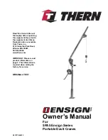 Thern 5PA5 Ensign Series Owner'S Manual предпросмотр