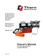 Preview for 1 page of Thern Liberty 3CP Series Owner'S Manual