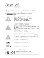 Preview for 8 page of Thesan Aircare AE Installation Instructions Manual