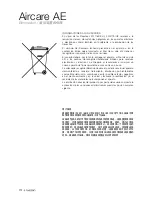 Preview for 112 page of Thesan Aircare AE Installation Instructions Manual