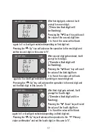 Предварительный просмотр 17 страницы Theta Digital 30P Operating Manual