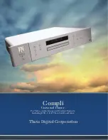 Theta Digital Universal Player Compli Brochure preview