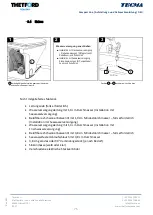 Preview for 75 page of Thetford Marine COMPACT LINE Installation And Use Manual