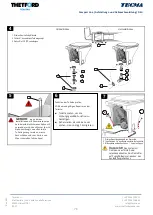 Preview for 76 page of Thetford Marine COMPACT LINE Installation And Use Manual