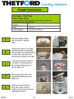 Preview for 8 page of Thetford 51802 Repair Instruction