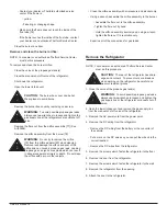 Preview for 8 page of Thetford N304.3 Installation And Owner'S Manual