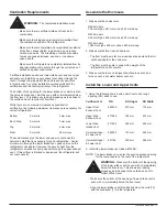 Preview for 11 page of Thetford N304.3 Installation And Owner'S Manual