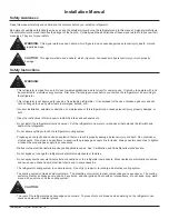 Preview for 16 page of Thetford N604.3 Installation And Owner'S Manual