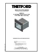 Thetford S~OG70000 User And Installation Instructions Manual предпросмотр