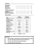 Preview for 3 page of Thetford S~OG70000Z User And Installation Instructions Manual