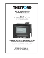 Preview for 1 page of Thetford S-OG72000 User And Installation Instructions Manual