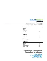 Preview for 11 page of Thetford SANICON TURBO 300 Operating Instructions Manual