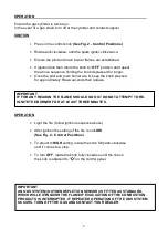 Preview for 8 page of Thetford SPINFLO FI 20000 User And Installation Instructions Manual