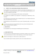 Preview for 14 page of Thetford Tecma Sanisplit NK Operation & Installation Manual