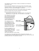 Preview for 7 page of Thetford TRC40 Installation And Owner'S Manual