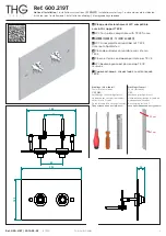 THG PARIS G00.219T Installation Instructions preview