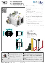 Preview for 1 page of THG PARIS G00.5200AE Installation Instructions Manual