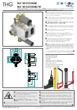 THG PARIS G00.5540AE Installation Instructions Manual preview