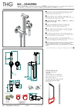 THG 5840/MBG Series Installation Instructions предпросмотр