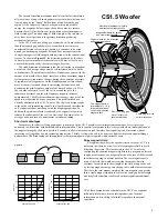 Preview for 7 page of Thiel CS1.5 Technical Information