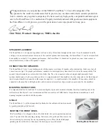 Preview for 2 page of Thiel PowerPlane 1.2 User Manual