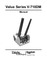 Preview for 1 page of Thiele Streamfeeder V-710DM Manual