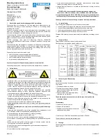 Thiele TWN 1320 Mounting Instructions предпросмотр