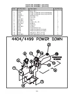 Предварительный просмотр 24 страницы THIEMAN StowAway M 25 EST Owner'S Manual & Parts List