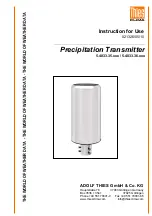 Preview for 1 page of Thies CLIMA 5.4033.35.040 Instructions For Use Manual