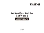 Preview for 1 page of THIEYE CarView 2 User Manual