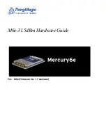 ThingMagic Mercury6e M6e-30dBm Hardware Manual preview