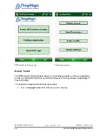 Предварительный просмотр 22 страницы ThingMagic Nomad RFID Setup Manual